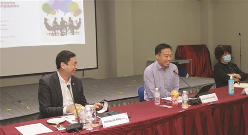 Dialogue Session with Enterprise Singapore (ESG) at SMF Concourse Auditorium